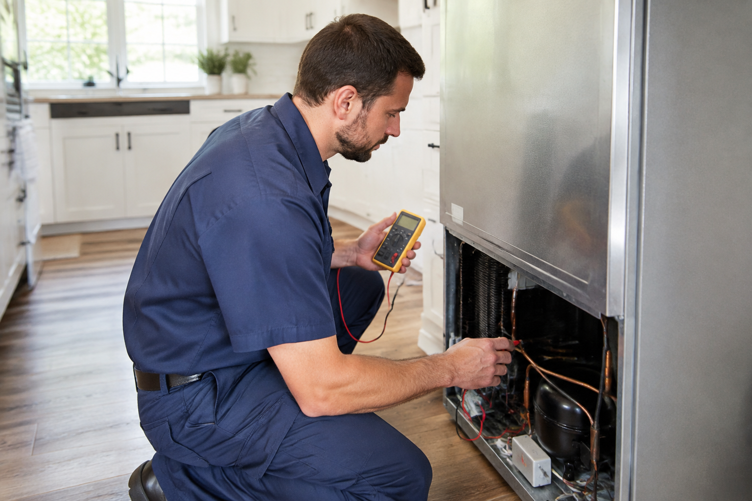 appliance repair near me — Atech Repair Service technician in the greater Charlotte area